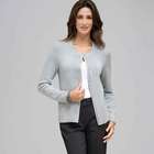 Rib Trim Cardigan, , small