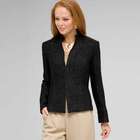 Textured Zip Front Jacket, , small